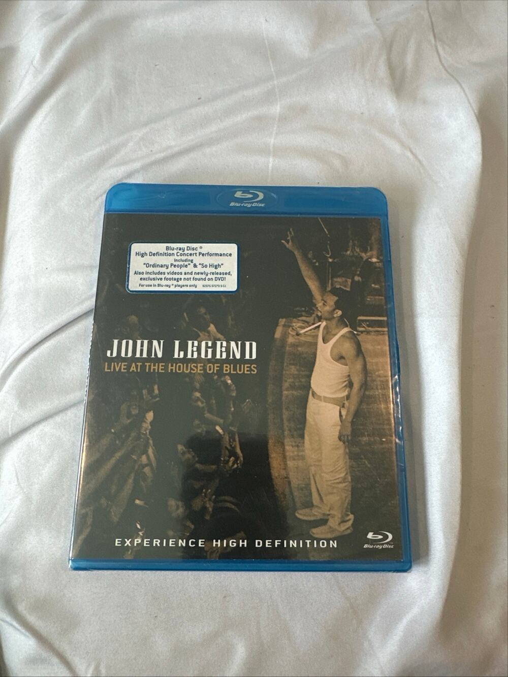 John Legend Blu-ray disc live at the House of blues new sealed